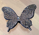 Fermaglio a Farfalla con Strass