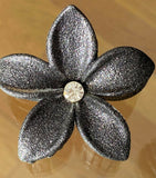 Pinza a Fiore Glitterata con Strass